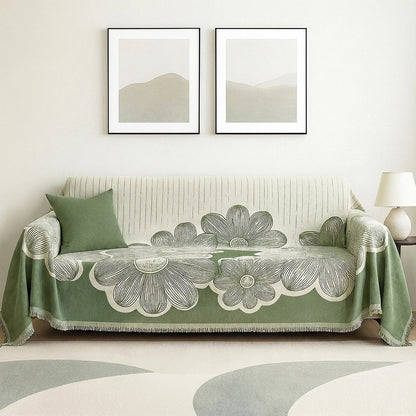 Flower Power Couch Cover