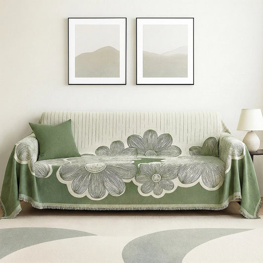 Flower Power Couch Cover